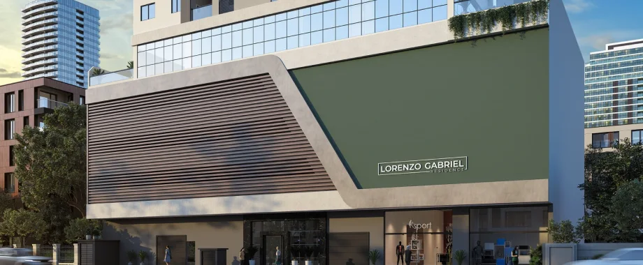 Térreo comercial do Lorenzo Gabriel Residence